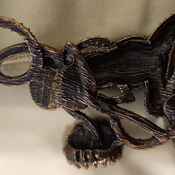 Heidi Daus Turquoise and Multicolor Frog Necklace - Picture 7 of 8